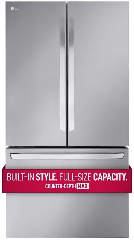 LG LRFLC2706S 27 Cu. Ft. French Door Smart Refrigerator in Stainless Steel