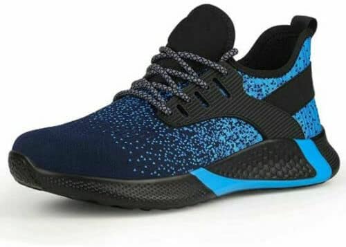 Men Safety Trainers Shoes Boots Work Steel Toe Cap Hiking Ankle Size 6-13UK New.