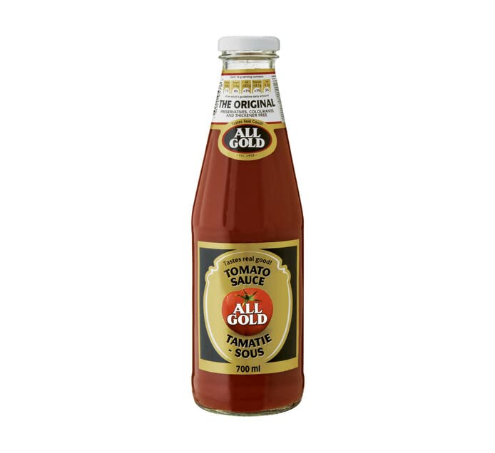 All Gold Tomato Sauce 700ml | Glass Bottle |
