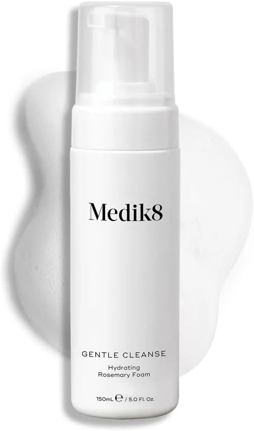 Medik8 Gentle Cleanse - Hydrating Rosemary Foam - Makeup Remover & Cleanser Infused with Gycerin - 150ml