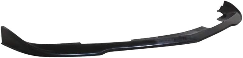 IKON MOTORSPORTS, Front Bumper Lip Compatible with 2011-2014 Dodge Charger RT SXT SE, IKON Style Front Lip Spoiler Bodykit Unpainted Black PU Poly Urethane, 2012 2013