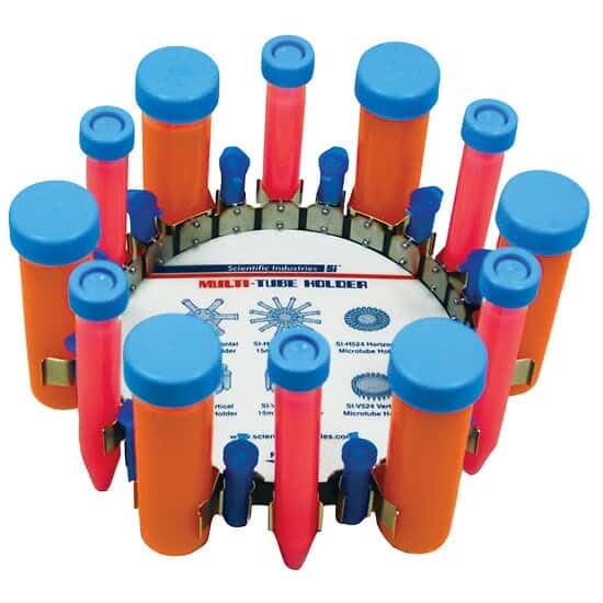 Vortex-Genie SI-V525 Vertical 15 mL, 50 mL, Microtube Holder, Holds 24 Tubes.