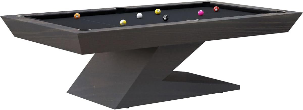 John West Zeta Pool Table 8 ft with Slate Plate
