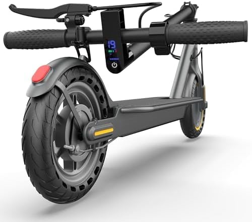Electric Scooter, 20/22/27 Miles Long Range, 8.5"/10"/14" Tire, Powerful 350/500W Motor, Top Speed 19/22 MPH, Folding Escooter for Adults & Teens with Dual Braking
