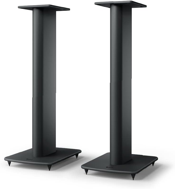 KEF S2 Speaker Stand (Pair, Carbon Black)