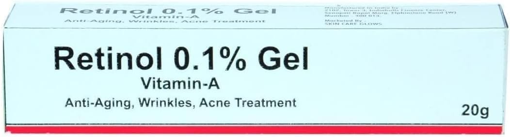 Actitud Retinol Gel 0.1 Vitamin A Repairs Fine Lines & Wrinkles, Scar Treatment, Anti- Aging Formula 20g