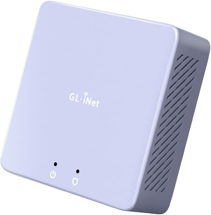GL.iNet MT2500A (Brume 2) Mini VPN Security Gateway for Home Office and Remote Work-VPN Server&Client for Home and Office, VPN Cascading, Internet Security, 2.5G WAN, *NO Wi-Fi* (Aluminium Alloy Case)
