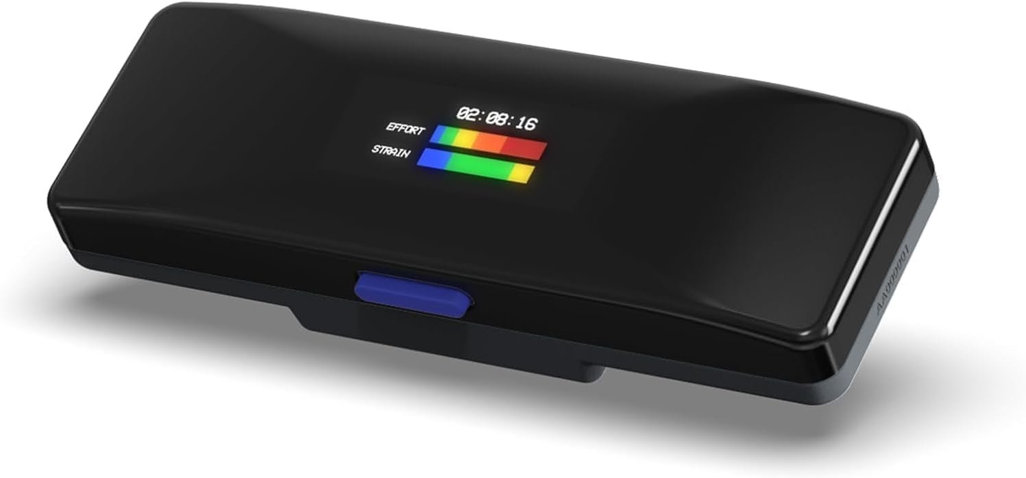 Frontier X2 Smart Heart Rate Monitor Chest Strap, Wireless Heart Health Monitor with Strain, Breathing Rate, and Fitness Tracking with Continuous Heart Rate Monitoring