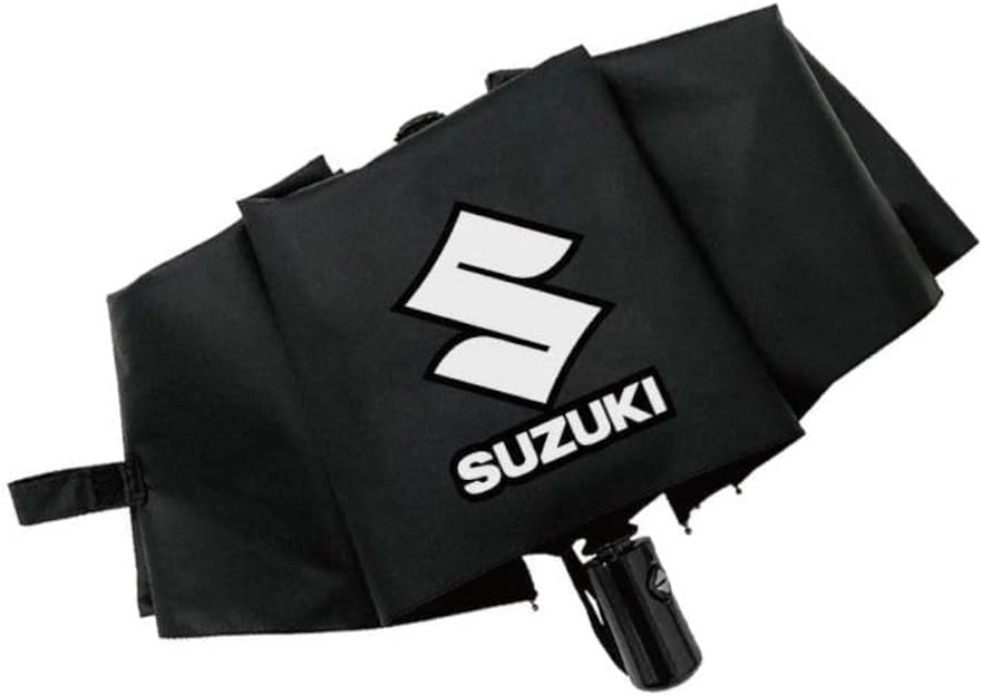FIXCOR Car Portable Folding Umbrella for Suzuki Across/Ignis/Jimny/S-Cross/Vitara/Swift/Grand Vitara, Fully Automatic Umbrella Waterproof Windproof Durable Sun Protection Anti-UV Umbrella