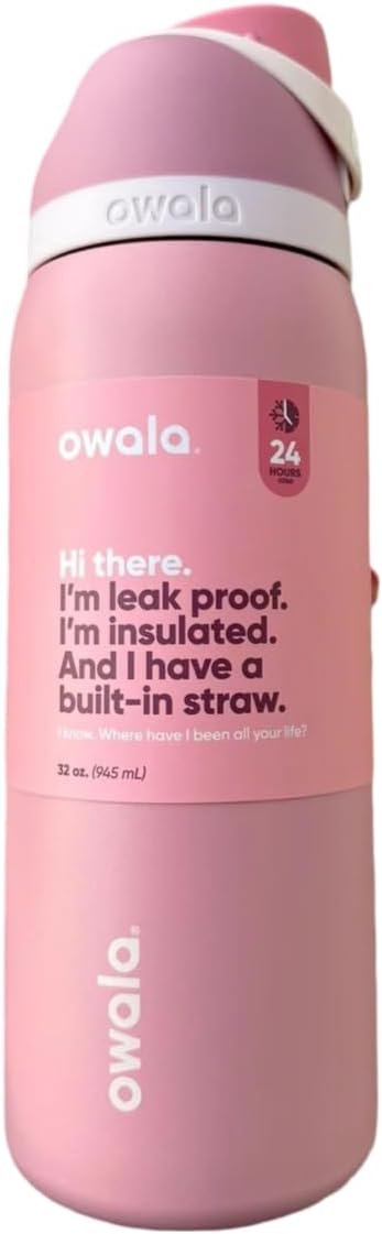 Owala Rosy Dreams Freesip Bottle 32Oz, 1 EA