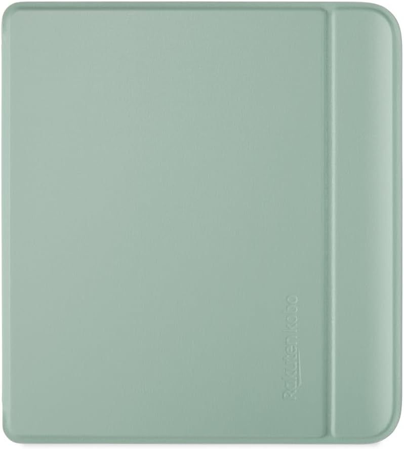 Custodia SleepCover per Kobo Libra Colour | Verde erba | Tecnologia di attivazione/standby | Pelle vegana | Compatibile con l’eReader Kobo Libra Colour da 7"
