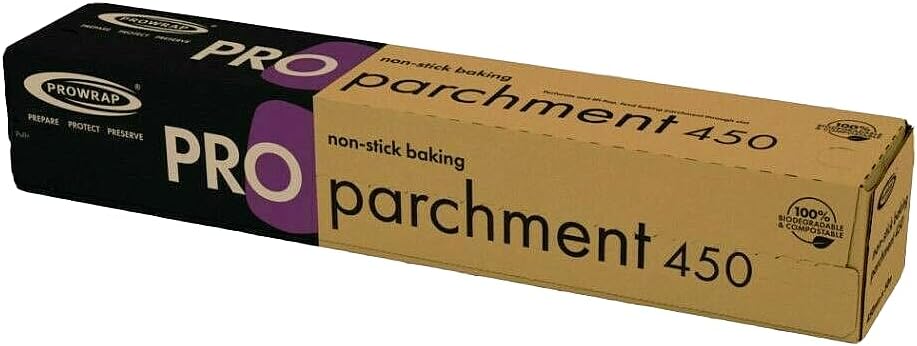 Prowrap Professional Baking Parchment Roll 450mmx50m - Dispensing Pack