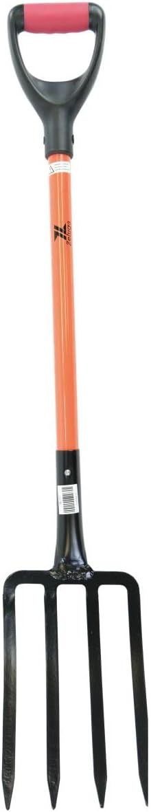 10-151 Fiberglass D-Grip Four-Tine Spading and Roofing Fork