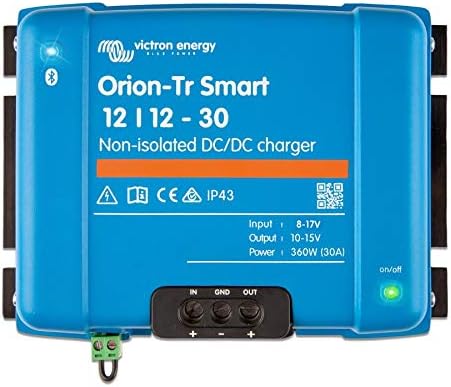 Victron Orion Smart 30A 12V DC to DC charger with Bluetooth connectivity