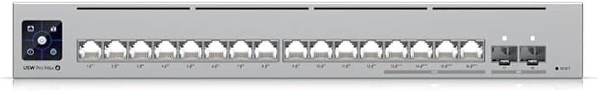 Ubiquiti Networks USW-Pro-Max-16-PoE (180W) 16-Port PoE++ Network Switch