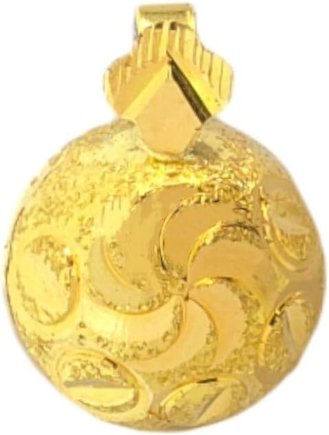 Satfale Jewellers 22K Real Certified Fine Yellow Gold Cute Design Mangalsutra Pendant