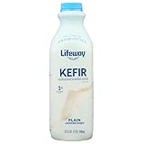 Lifeway Probiotic Low Fat Plain Kefir, 32 Ounce