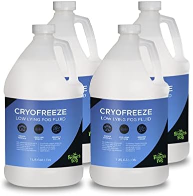 Froggys Fog - Cryofreeze – Low Lying Fog Fluid for Stage and Studio – Use in Fog Chillers, Ground Foggers and Low Lying Fog Generators