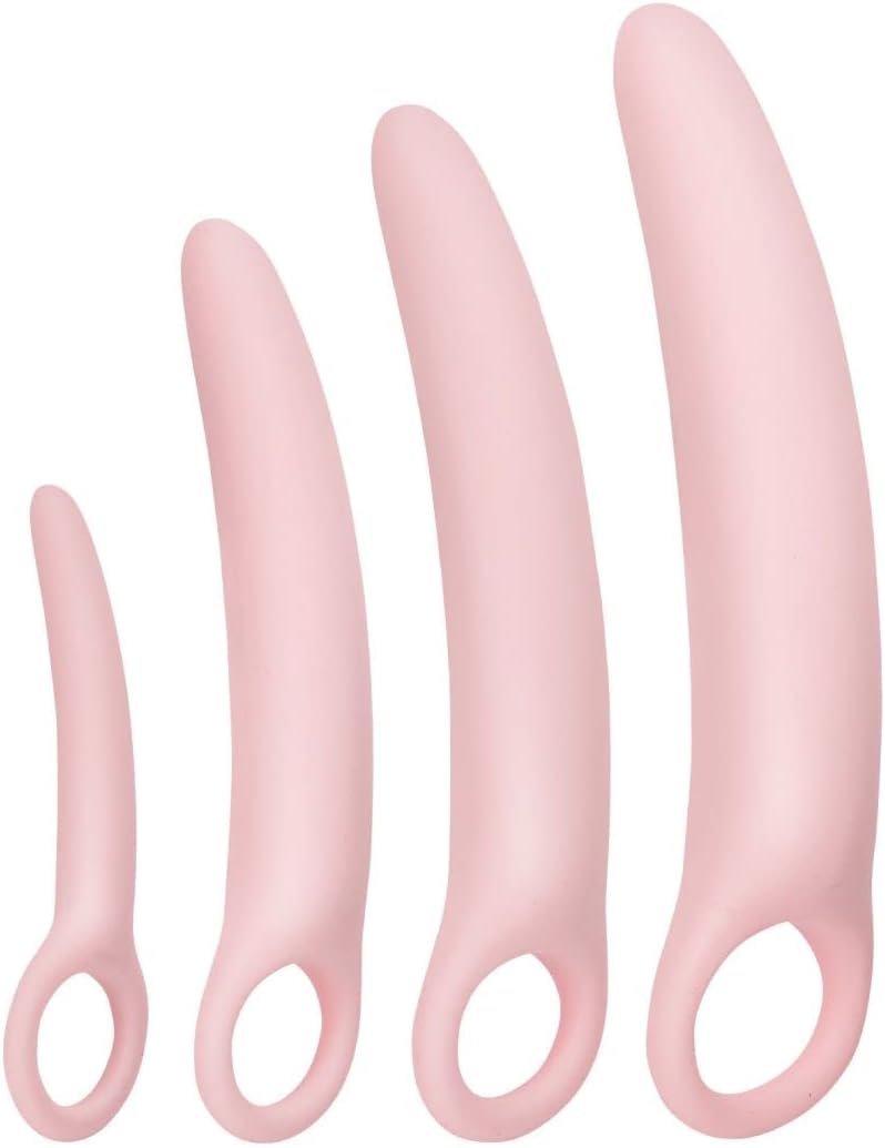 4-Pack Silicone Pelvic Floor Muscle Dilator Trainer Set