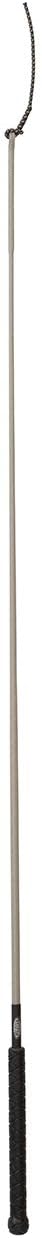 Weaver Equine 39" Riding Whip Horse Training Whip with Comfort Grip Rubber Handle, Horse Control, Show Ring Competition Accessory, Gray
