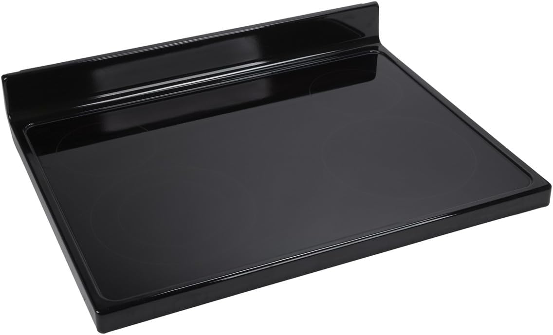 Whirlpool W10245805 Glass Main Top, Black