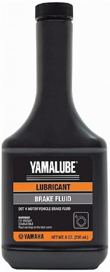 Yamalube Yamaha Original OEM Acc-Brake-FL-UD Brake Fluid OEM- (1) 8 Ounce Bottle