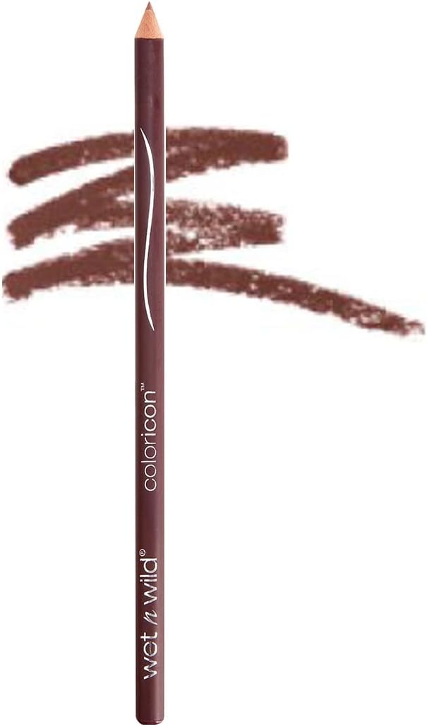 Wet n Wild, Color Icon Lipliner Pencil, Lip Pencil with Rich, Creamy and Anti-Smudge Formula, Precise Application Lip Liner with Silky Texture and Full, Vibrant Color, Willow