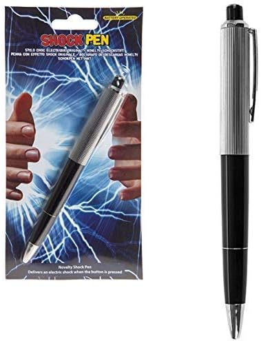 Fashion Hitch Electric Shock Pen Practical Joke Gag Prank Funny Trick Fun Gadget April Fool