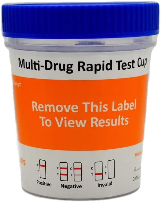 18-in-1 Ultra-Sensitive Multi-Drug Rapid Test Cup, Urine Screening Kit
