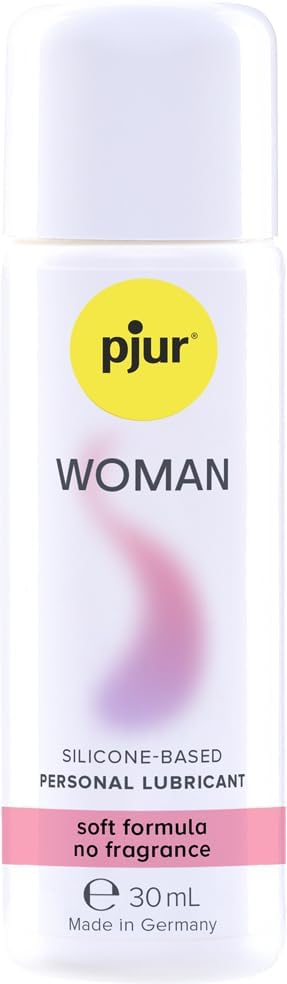pjur Woman - Silicone-Based Personal Lubricant for Women - for stimulating Sex and Longer Pleasure - Perfect for Sensitive Skin (30ml)
