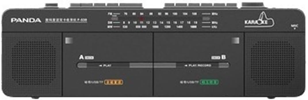 Dual card tape recorder, Double Tape Player, Cassette Boombox Radio, AM/FM Radio, FM/SW/MW Radio - MP3/U Disk, TF Card Playback, Cassette Player Recorder,One-Click Recording/Transcription, Classic St
