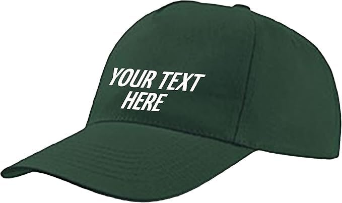 Personalised Baseball Cap | Any Text Any Image, Custom Caps for Men | Perfect for Valentine and Outdoor Activities Adjustable Cotton Cap | One Size Adult Unisex Cap