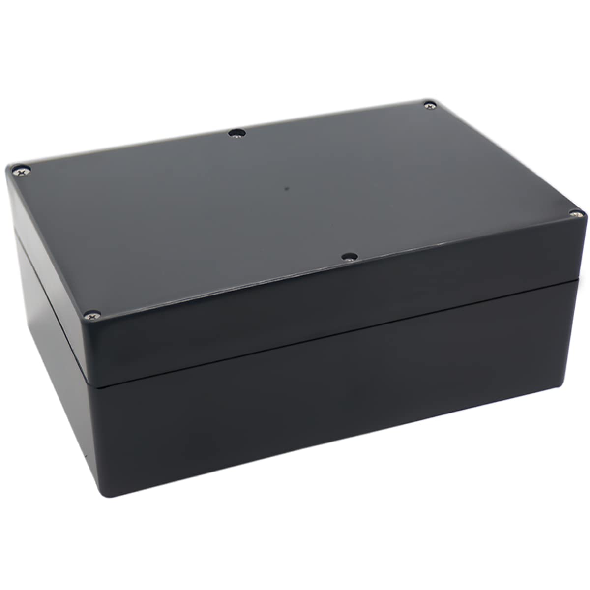 Watertight Junction Box, IP67 Waterproof Project Box Durable ABS Plastic Electronic Enclosure Case for DIY Electrical Project Black 11.42" x 8.27" x 3.94"(290 x 210 x 100 mm)