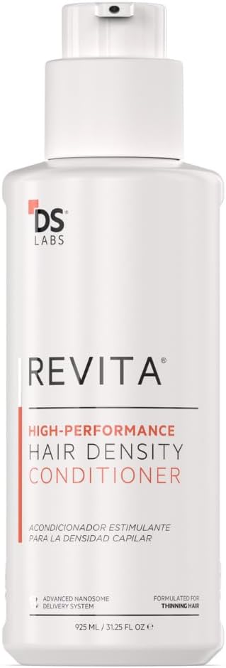 Revita Conditioner for Thinning Hair by DS Laboratories - Conditioner to Support Hair Growth for Men and Women, Volumizing, Hair Thickening and Hair Strengthening, Sulfate Free (925ml)