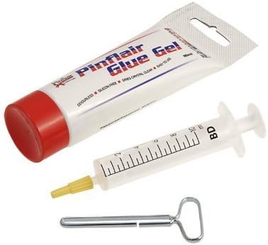 Olba Pinflair Glue Gel with Syringe & Key