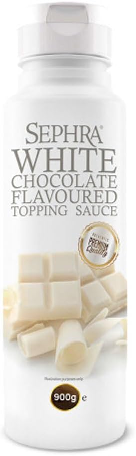 Sephra White Chocolate Dessert Topping Sauce - 900g