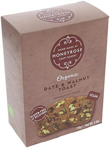 Honeyrose Date & Walnut Toast 110g (Pack of 6)