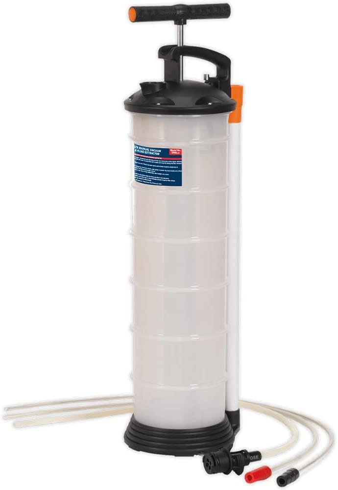 Sealey Manual Vacuum Oil & Fluid Extractor Pump 6.5L - TP69