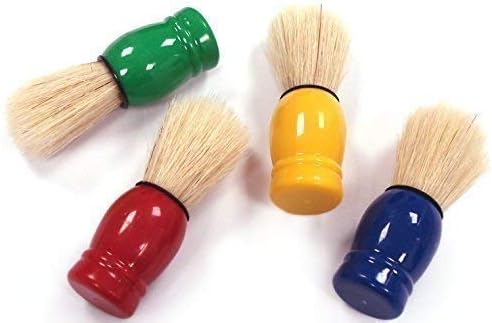Major Brushes Chubby Paint Brushes Extra Short Handle Pack of 4
