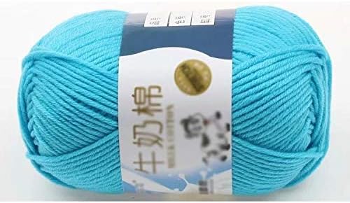 Waymeduo Smooth Soft Cotton Natural Hand Knitting Wool Yarn Ball Baby Wool Craft