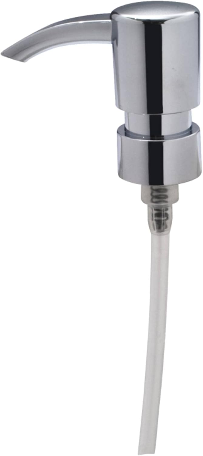 Emco Replacement pump soap dispenser, Plastic Chrome, Normal