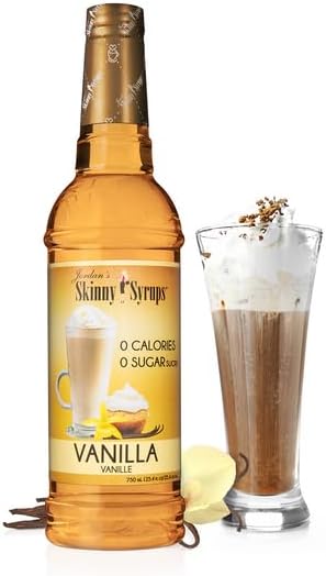 Jordan's Skinny Syrups 0 Calories | 0 Sugar | Vanilla Syrups 750mL