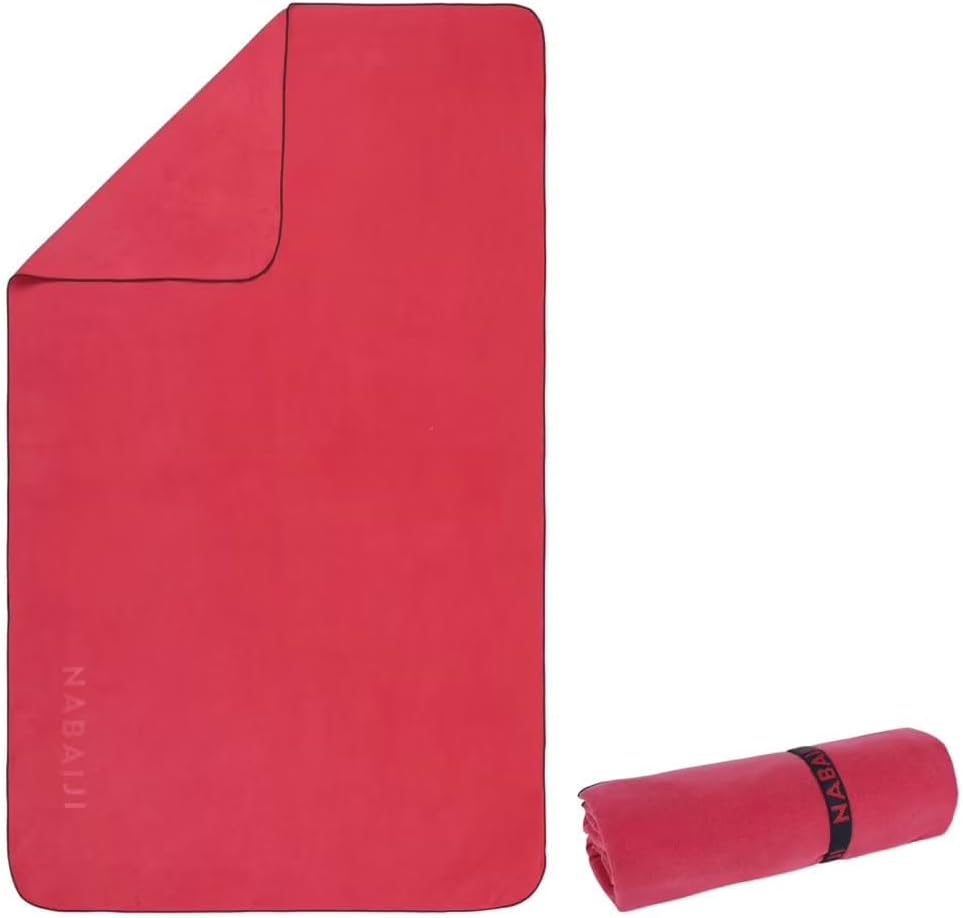 Microfiber Towel Size L 80 X 130 cm - Burgundy