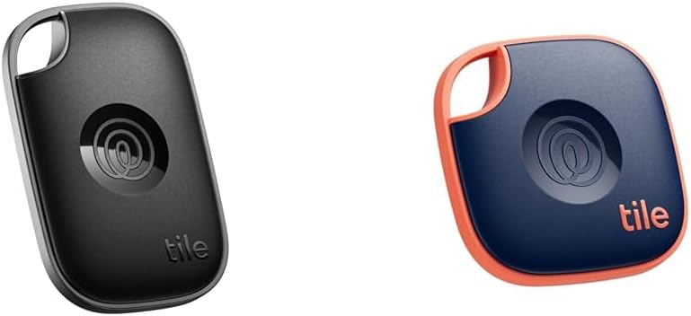 Tile by Life360 Pro (2024) - Powerful Bluetooth Tracker Bundle, Key Finder and Item Locator for Keys, Bags and More, Black + Orange