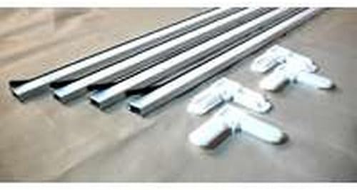 Prime Line PL 7812 5/16" X 3/4" White Screen Frame Kit