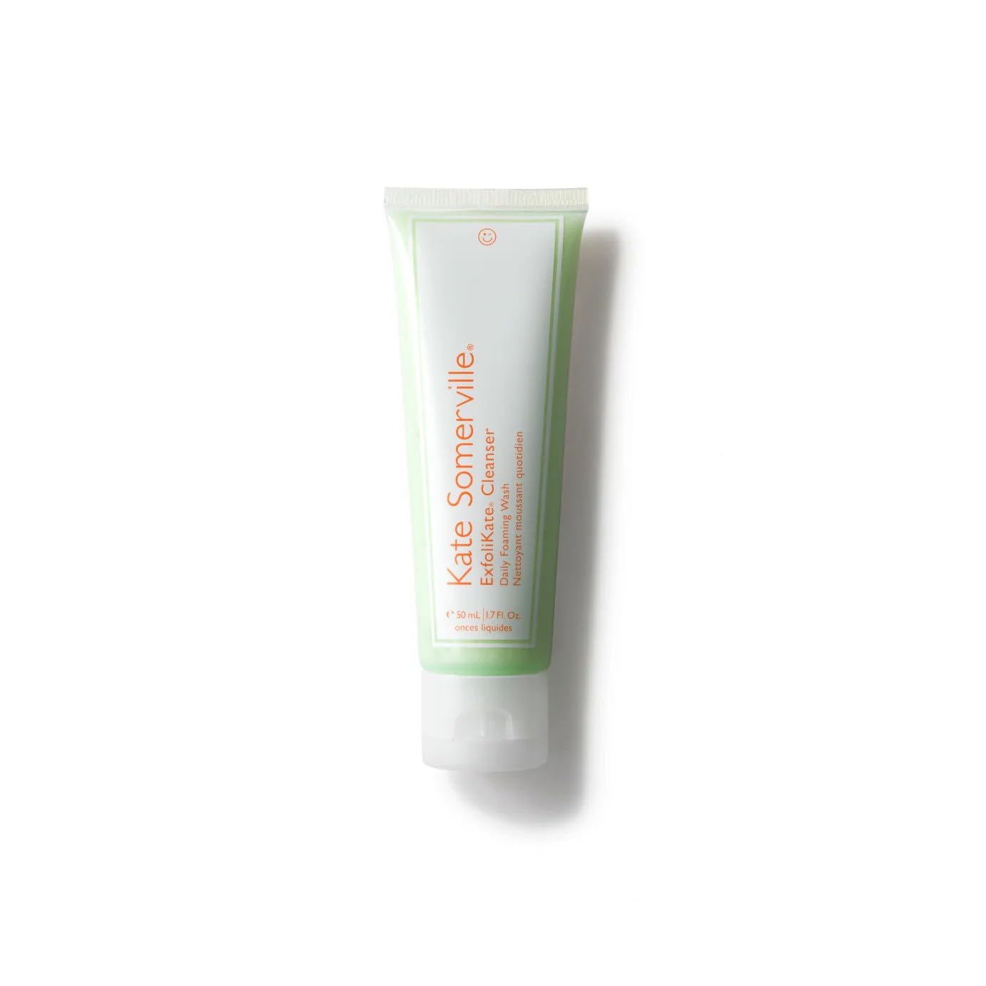 Kate Somerville ExfoliKate Cleanser – Daily Exfoliating Foaming Face Wash – Clinically Formulated Glycolic Acid and Lactic Acid Gentle Facial Scrub