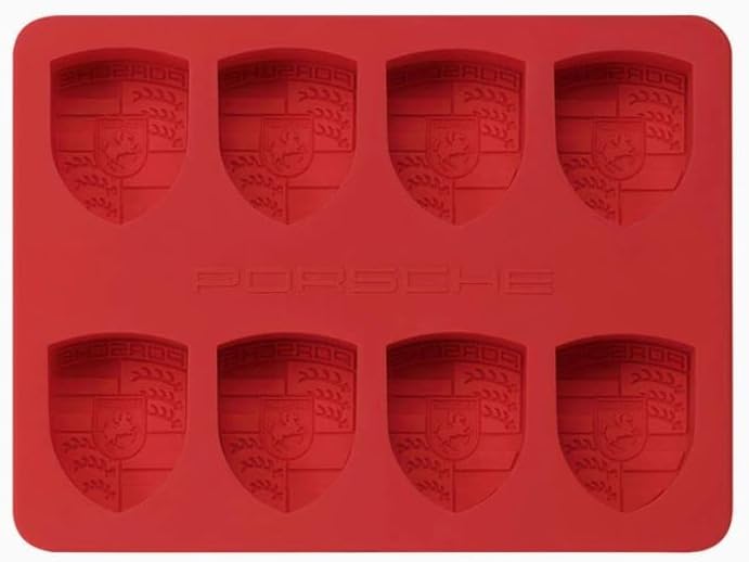 Porsche Crest Silicone Candy Mold Ice Cube Tray Racing Race Car Cake Decoration