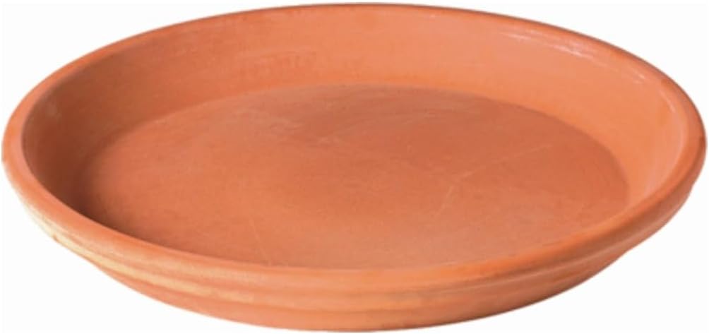 Deroma Terra Cotta 3" Clay Saucer