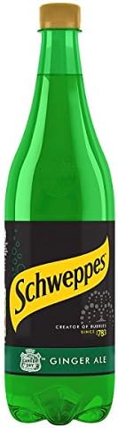 ( 6 Pack ) Schweppes Canada Dry Ginger Ale 1L