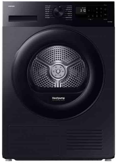 Samsung Series 5 DV80CGC0A0ABEU with OptimalDry and SmartThings, Heat Pump Tumble Dryer, 8kg
